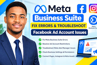 fix meta business suite errors and troubleshoot facebook ad account issues