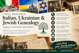 italian, ukraine, jewish research family ancestry geneology research record