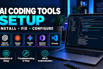 setup install fix openai, claude code, gemini cli, amazon multi cli kiro vs code