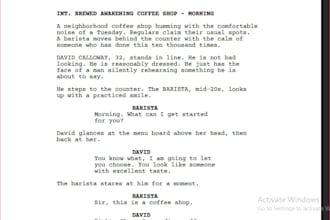 youtube script writer movie script