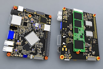 review pcb design layout, troubleshoot schematic and fix gerber files