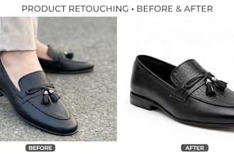 do clipping path and product photo retouching