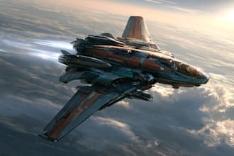 do sci fi spaceship design