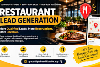 generate quality leads for your restaurant business