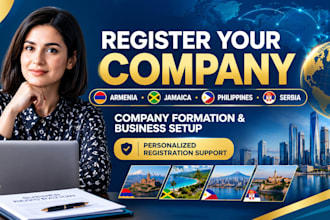 do armenia jamaica philippines serbia company registration and business setup