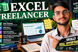 clean, format, merge, split excel data