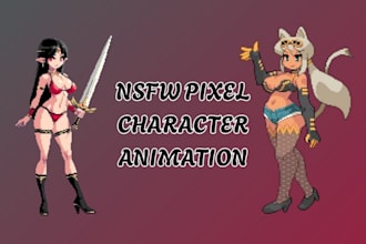 make nsfw pixel art pixel animation 2d sprite sheet nsfw animation pixel animate