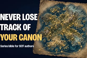 create a series bible for your fantasy or sci fi books