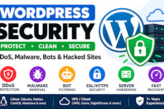 protect website, vps, vm against ddos, malware
