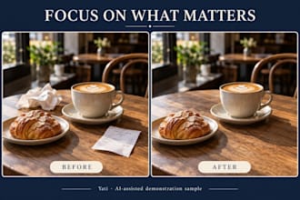 remove unwanted objects and clean up your photo backgrounds