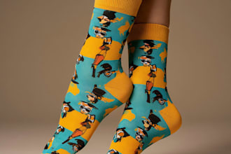 socks design unique socks design