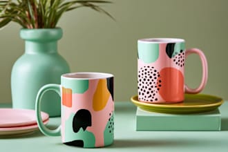 do coffee mug design, custom mug design