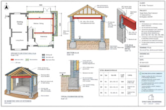 uk structural engineering stamp civil structural calculation UK building control
