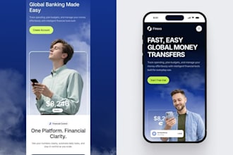 develop fintech, banking, payment or finance web app