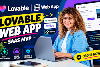 develop lovable web app saas mvp supabase stripe integration lovable deploy app