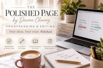 proofread and edit documents
