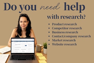 do web research, lead generation, and build business contact