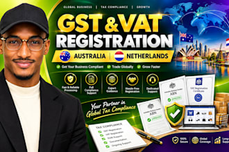 australia gst registration, abn  company registration support