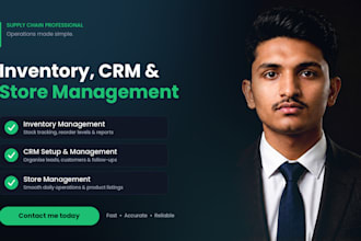build custom store and inventory management system