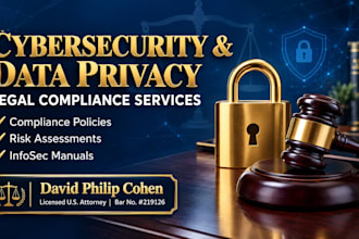 draft a custom cybersecurity compliance policy as a US attorney