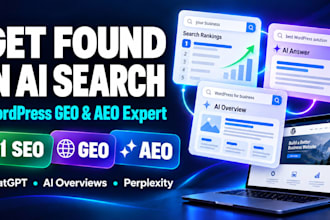 do wordpress GEO aeo optimization for chatgpt and google ai overviews