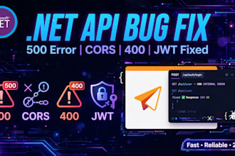 fix web API bugs and errors fast