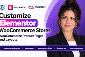 customize elementor woocommerce stores woocommerce product pages and layouts