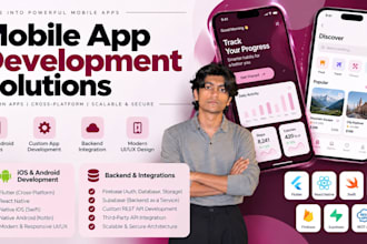develop a custom mobile app for ios and android