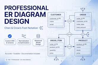 design professional er diagram for your database dbmsproject