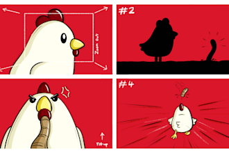 draw professional storyboards for video ads and animation