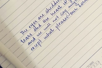 create handwritten notes and letters