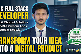build ai website, ai web app and full stack web application