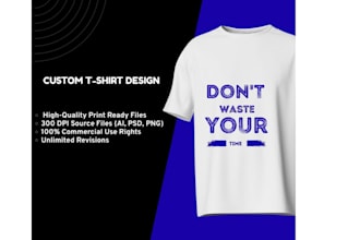 do custom graphic typography vintage and anime t shirt design