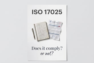 provide iso 17025 consultation and laboratory documentation support