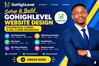 setup build go high level website design gohighlevel funnel ghl clone migration