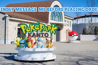 secure pokepark kanto, pokemon kanto, ghibli museum japan and reservation