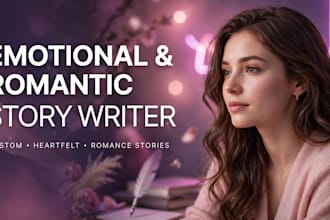 write romantic sad emotional urdu and english short stories