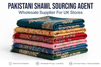 be your shawl sourcing agent from pakistan