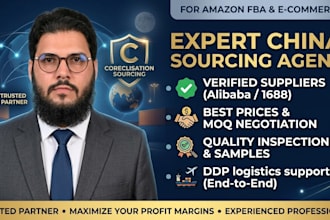 be your expert china sourcing and alibaba product sourcing agent