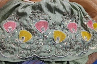 do professional beads and sequin embroidery digitizing
