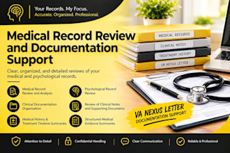 provide professional psychological record review and report writing support