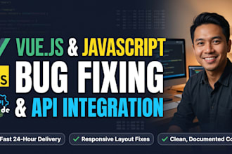 fix vue js frontend bugs and responsive issues