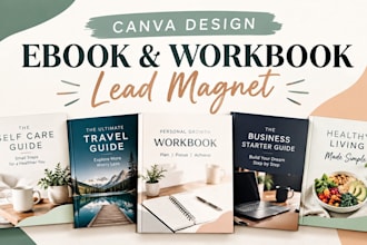 design editable canva ebook pdf lead magnet workbooks editable canva lead magnet