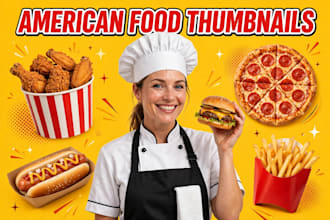 design food thumbnails for fruits, vegetables, dry fruits, drinks