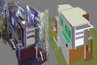 convert mep from point cloud data, scan to bim, bim coordinating, scan to cad