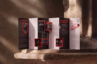 design a modern zigzag biobibliography for sculpture artists