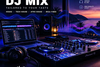 create a custom dj mix or playlist tailored to your music taste