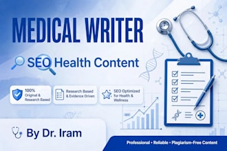 medical writer  SEO health content writer