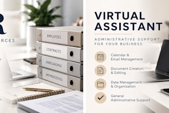 provide HR, virtual assistance and administrative support