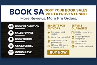 build a book sales funnel to get you more reviews and pre orders
